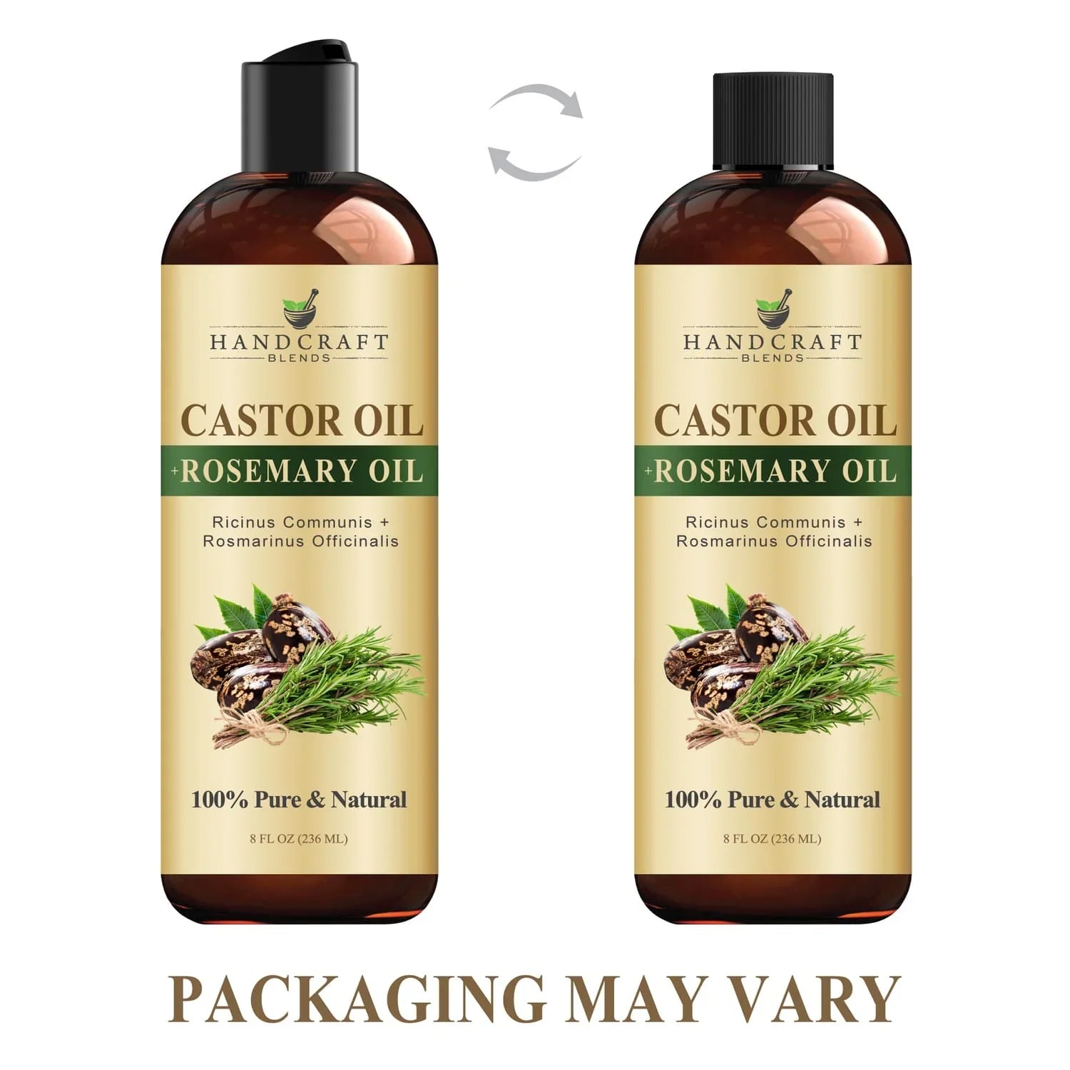 Castor Carrier Oil infused with Rosemary