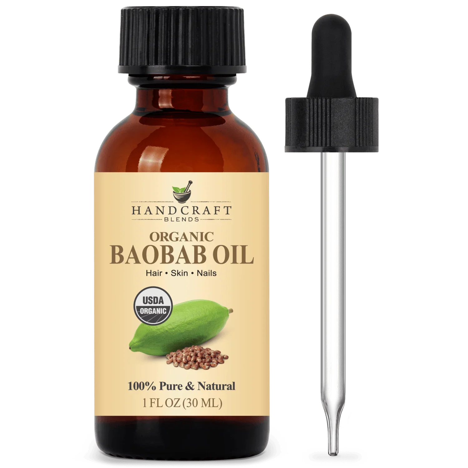 Organic Baobab Seed Carrier Oil