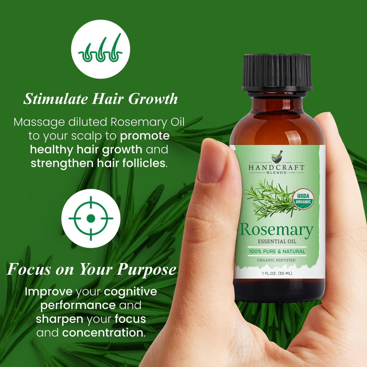 Organic Rosemary Essential Oil