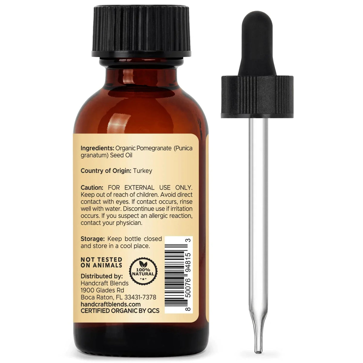 Organic Pomegranate Seed Oil