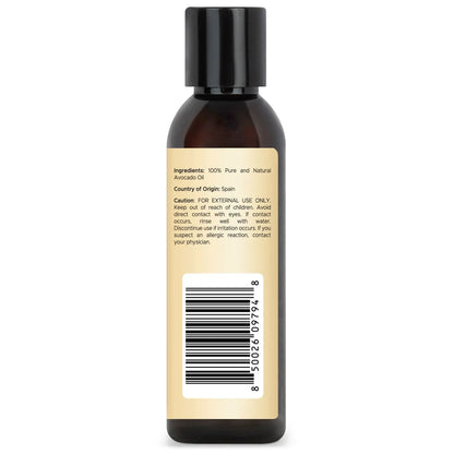 Handcraft Blends avocado oil bottle, ingredient label, for aromatherapy and carrier oil use