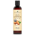 8oz bottle of organic sweet almond oil for hair, skin, nails, USDA certified, pure carrier oil