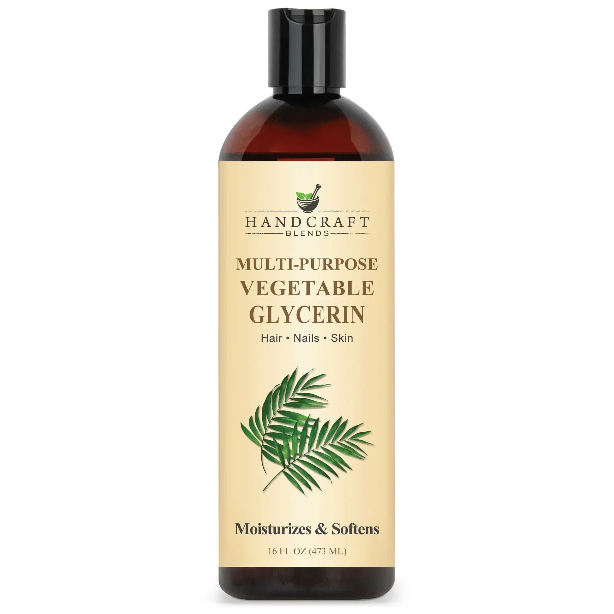 Vegetable Glycerin bottle front view