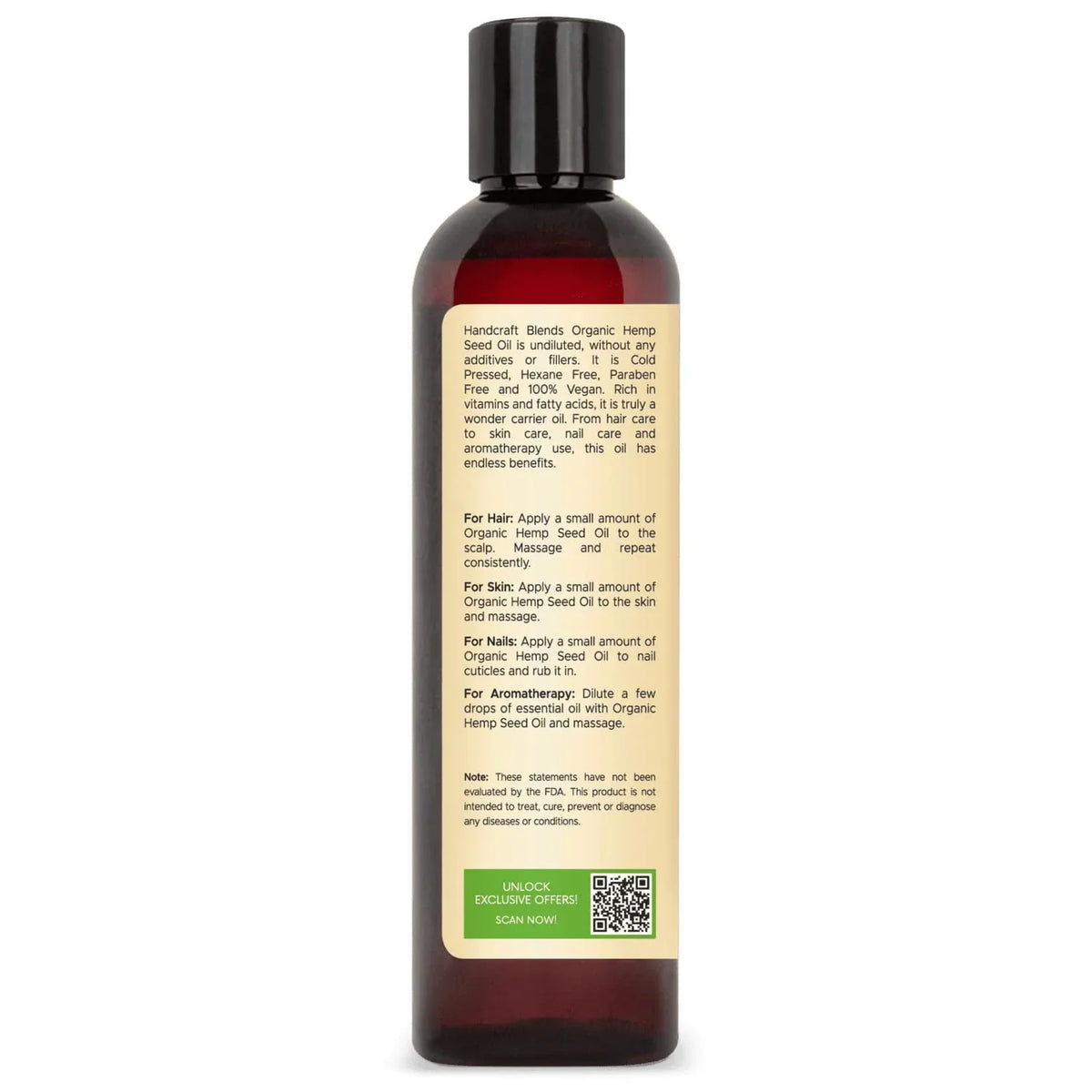 Organic Hemp Seed Oil