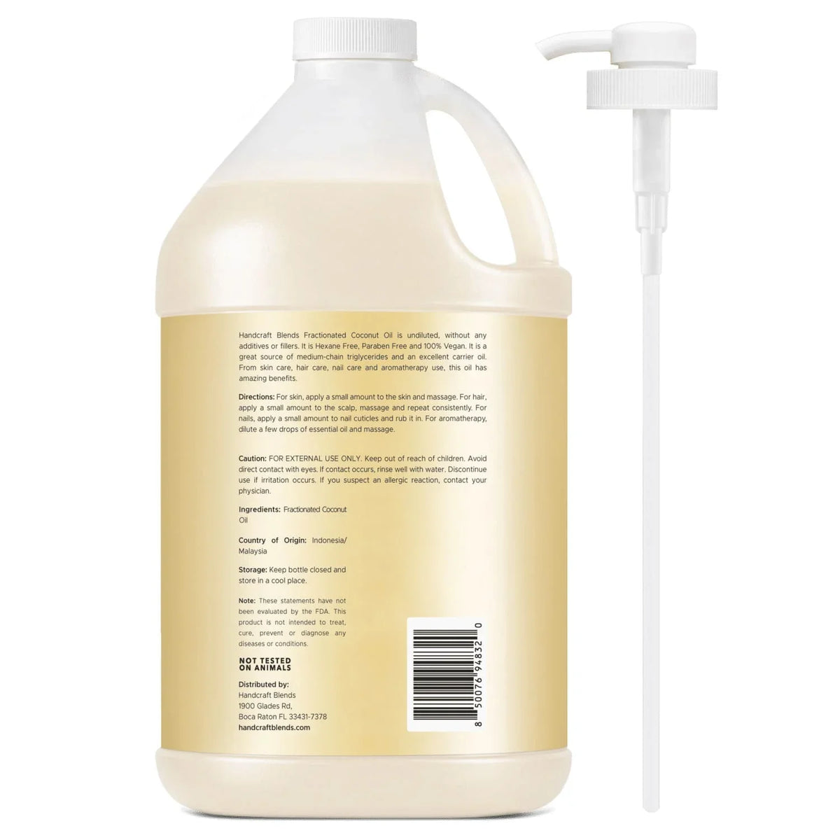 Fractionated Coconut Carrier Oil