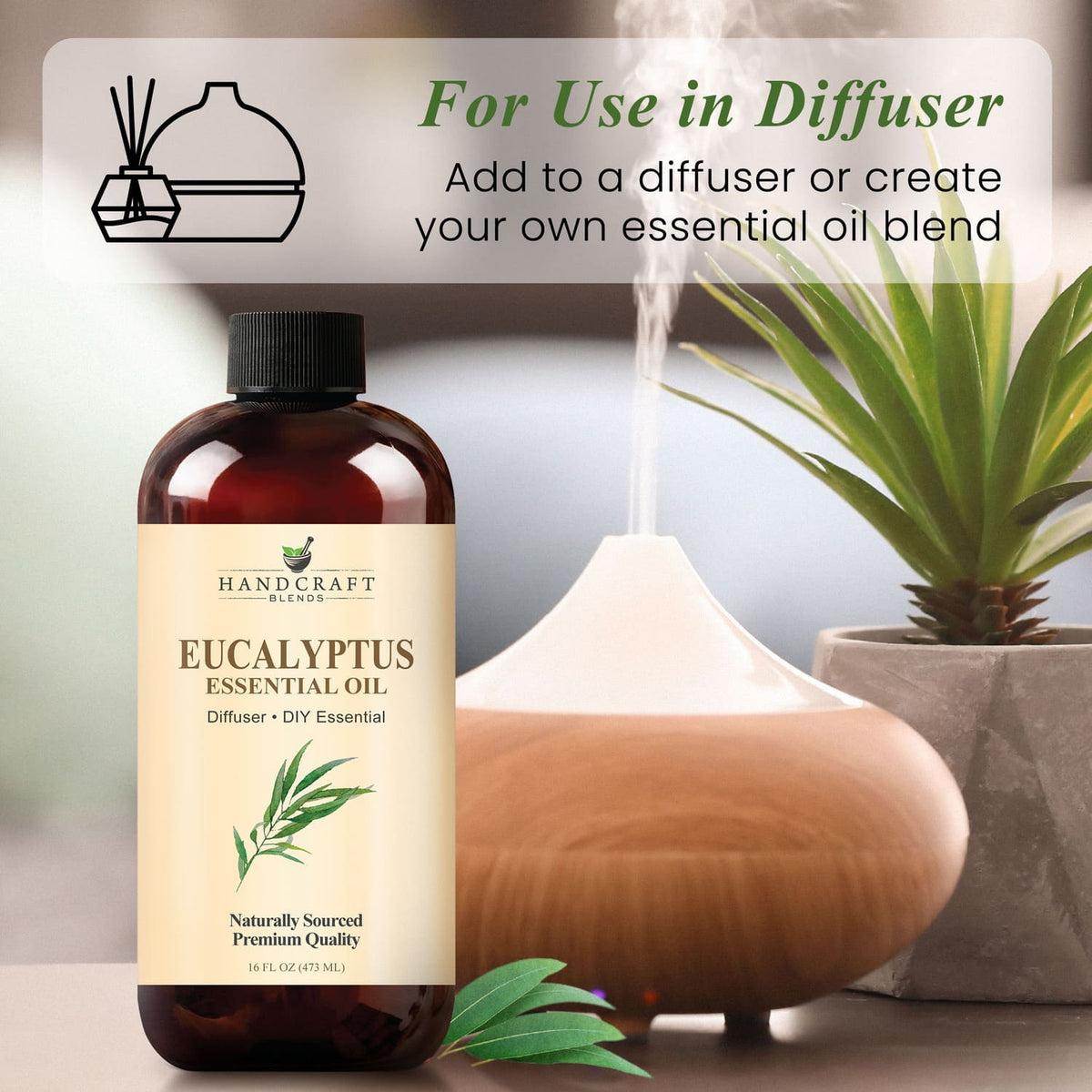 Eucalyptus Essential Oil Huge Bottle
