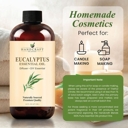 Eucalyptus Essential Oil Huge Bottle