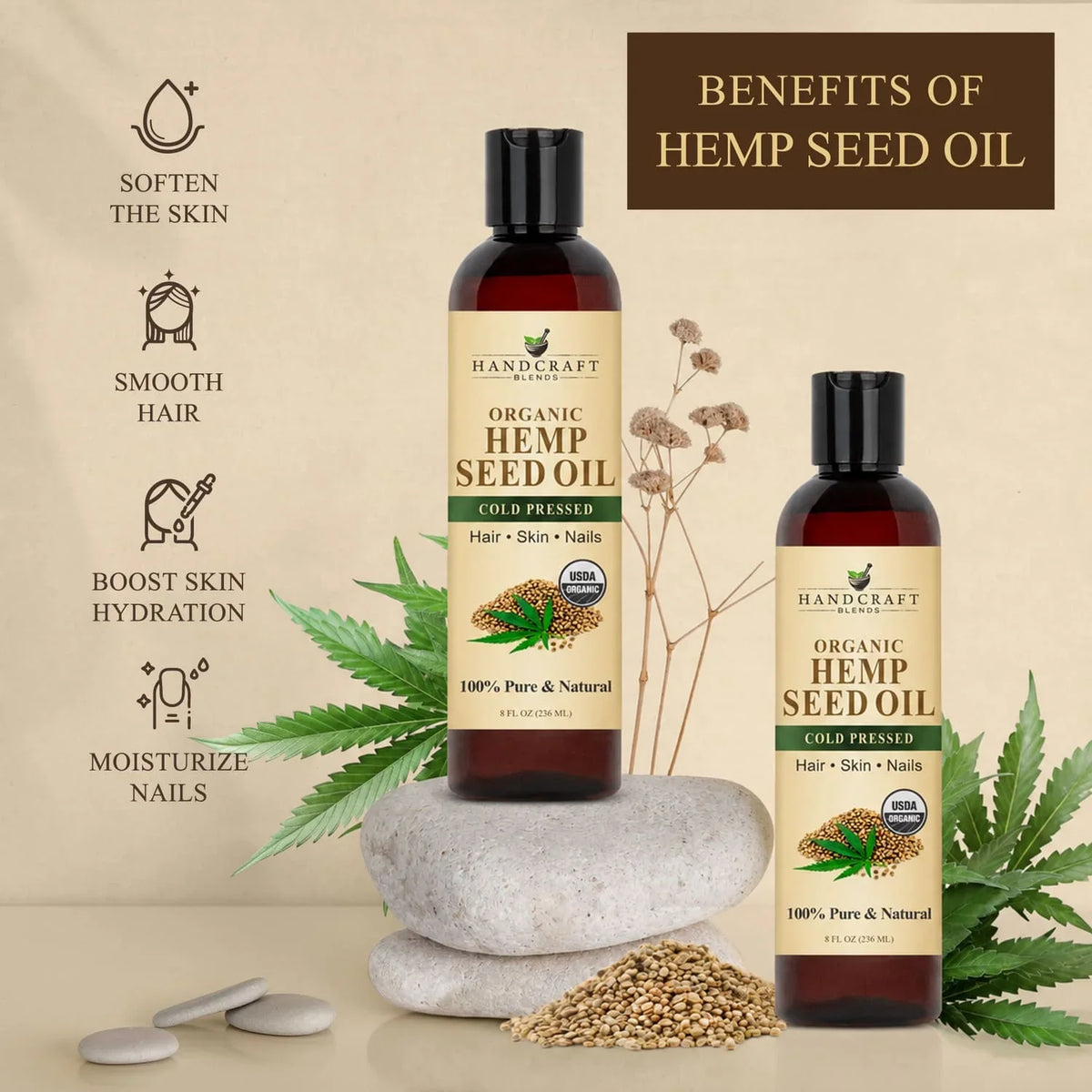 Organic Hemp Seed Oil